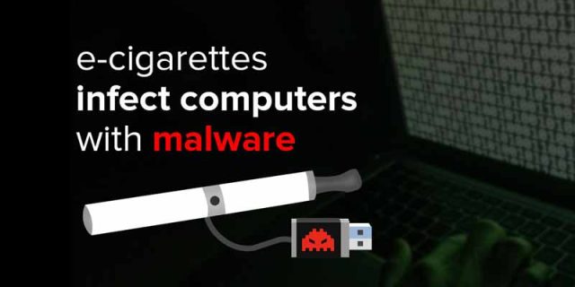 E-cigarettes: better for your health, not so good for your computer