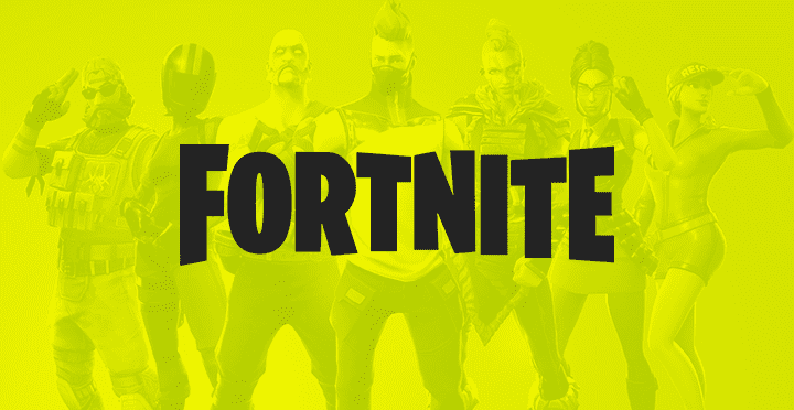 Логотип Fortnite.