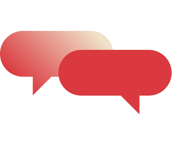 Ympärivuorokautisesta tuesta kertovat puhekuplat.