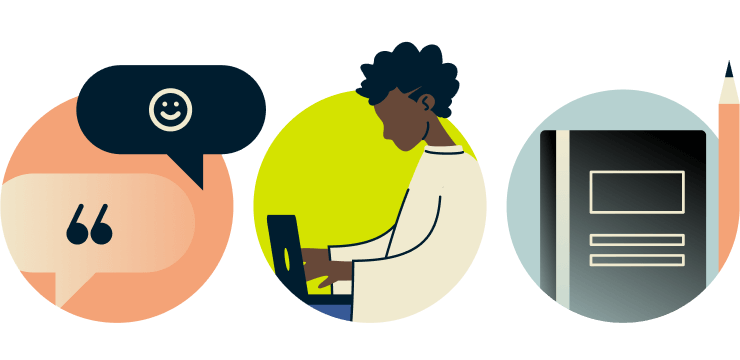 Imagen de una lista de verificación con un escudo.