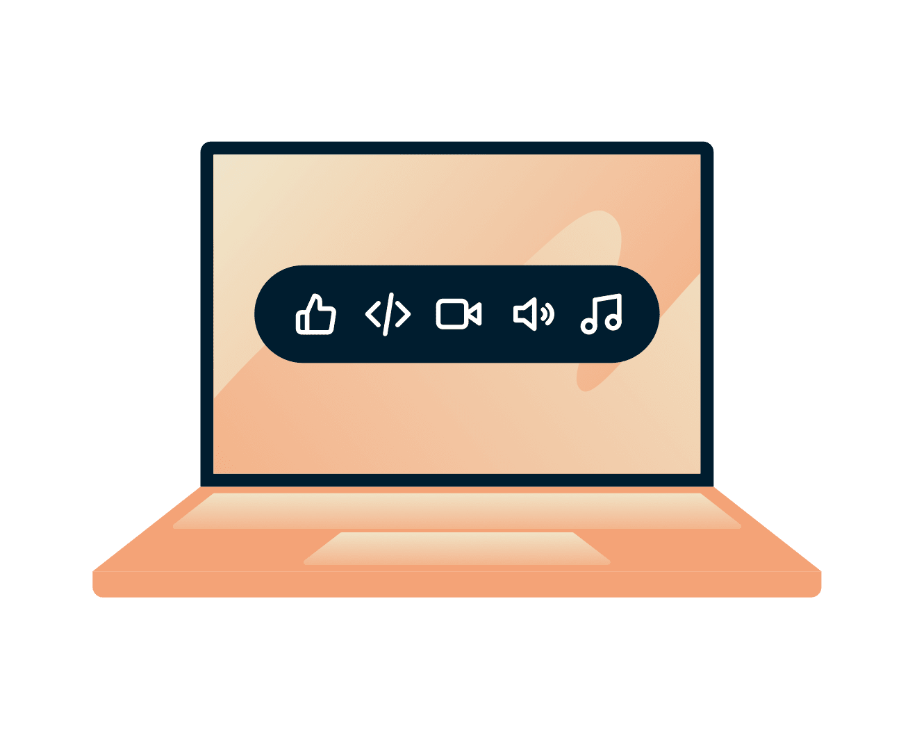 Nauti haluamastasi sisällöstä: mies suoratoistaa tv-ohjelmia ja musiikkia.